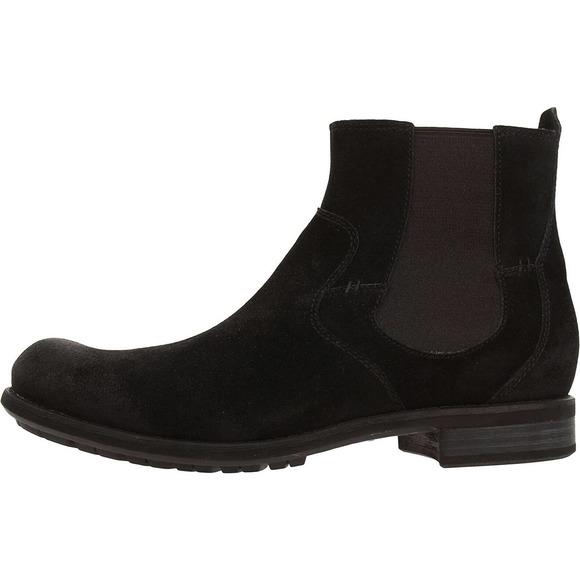 UGG Clyne Men\'s Slip On Pull-on Boots Black Suede‎ Size 7 main image 4